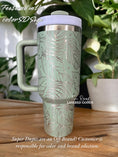 Load image into Gallery viewer, Leaves and Foliage Engraved Tumbler