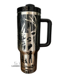 Load image into Gallery viewer, Hunting & Fishing Engraved Tumbler