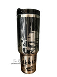 Load image into Gallery viewer, Hunting & Fishing Engraved Tumbler