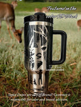 Load image into Gallery viewer, Hunting & Fishing Engraved Tumbler
