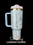 Load image into Gallery viewer, Ocean Doodles 2.0 Engraved Tumbler