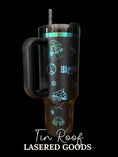 Load image into Gallery viewer, Hippie Freedom and Mushrooms Engraved Tumbler