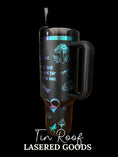 Load image into Gallery viewer, Hippie Freedom and Mushrooms Engraved Tumbler