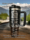Load image into Gallery viewer, Floral Faith Verses and Phrases Engraved Tumbler