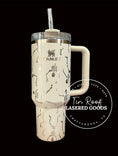 Load image into Gallery viewer, Dancing Bones, X-Ray Tech Engraved Tumbler