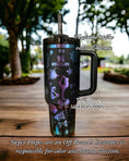 Load image into Gallery viewer, Go Fight Win Cheerleader Engraved Tumbler