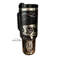 Load image into Gallery viewer, Fishing Engraved Tumbler