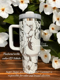 Load image into Gallery viewer, Gardenia Engraved Tumbler