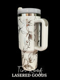 Load image into Gallery viewer, Gardenia Engraved Tumbler