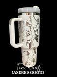 Load image into Gallery viewer, Gardenia Engraved Tumbler