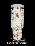Load image into Gallery viewer, Gardenia Engraved Tumbler