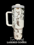 Load image into Gallery viewer, Gardenia Engraved Tumbler
