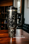 Load image into Gallery viewer, Floral Medical Engraved Tumbler