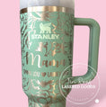 Load image into Gallery viewer, Mama Peonies Engraved Tumbler