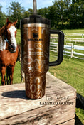 Load image into Gallery viewer, Team Roping Engraved Tumbler