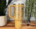 Load image into Gallery viewer, Sunflower Engraved Tumbler