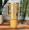 Load image into Gallery viewer, Sunflower Engraved Tumbler