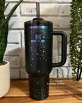 Load image into Gallery viewer, Falling Stars Engraved Tumbler