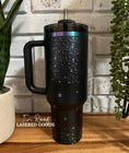 Load image into Gallery viewer, Falling Stars Engraved Tumbler
