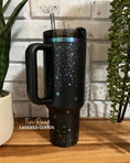 Load image into Gallery viewer, Falling Stars Engraved Tumbler