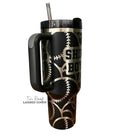 Load image into Gallery viewer, Baseball Softball Burst Engraved Tumbler