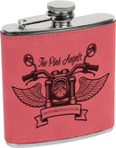 Leatherette 6oz Flask