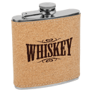 Leatherette 6oz Flask