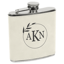 Leatherette 6oz Flask