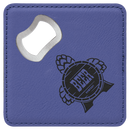 Leatherette Bottle Opener Coasters