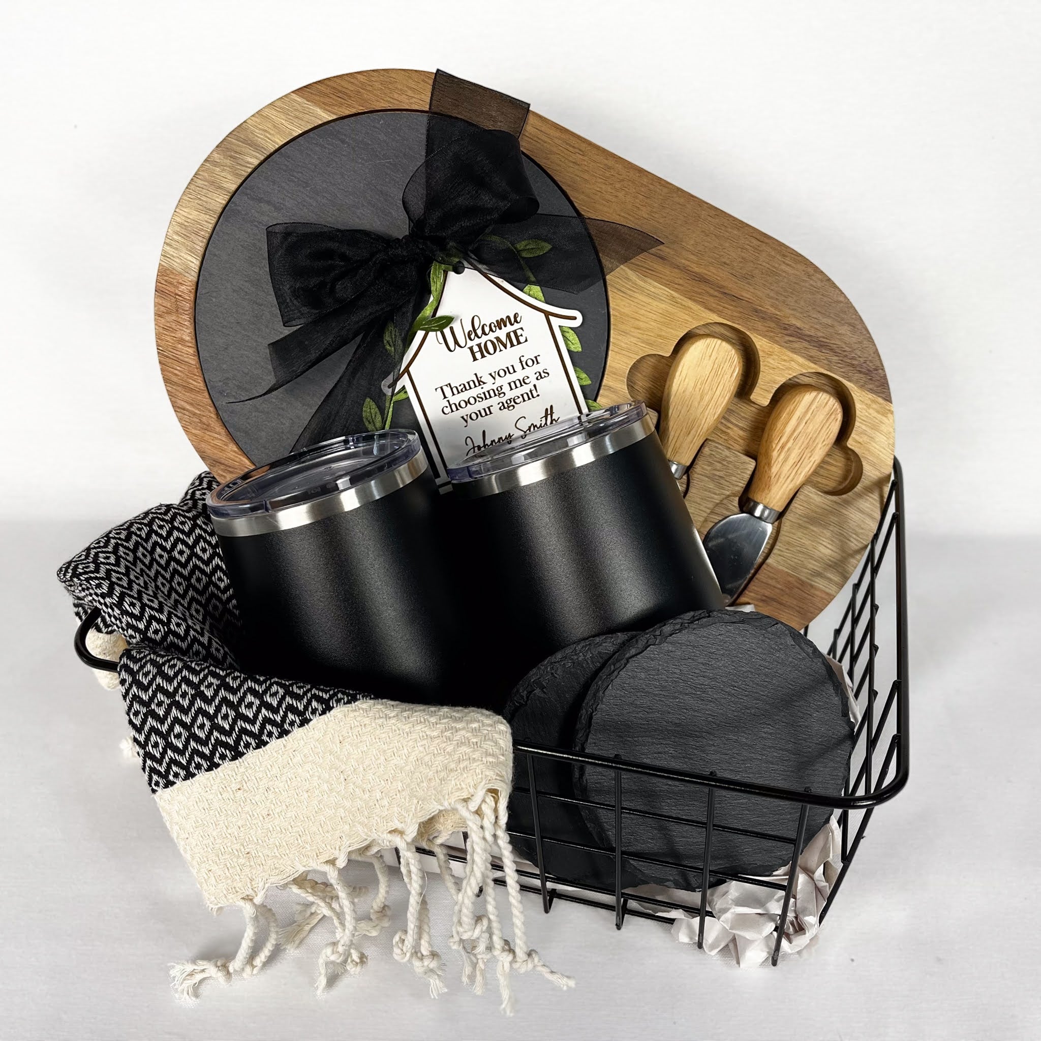 Slate, Wine, & Cheese Gift Set