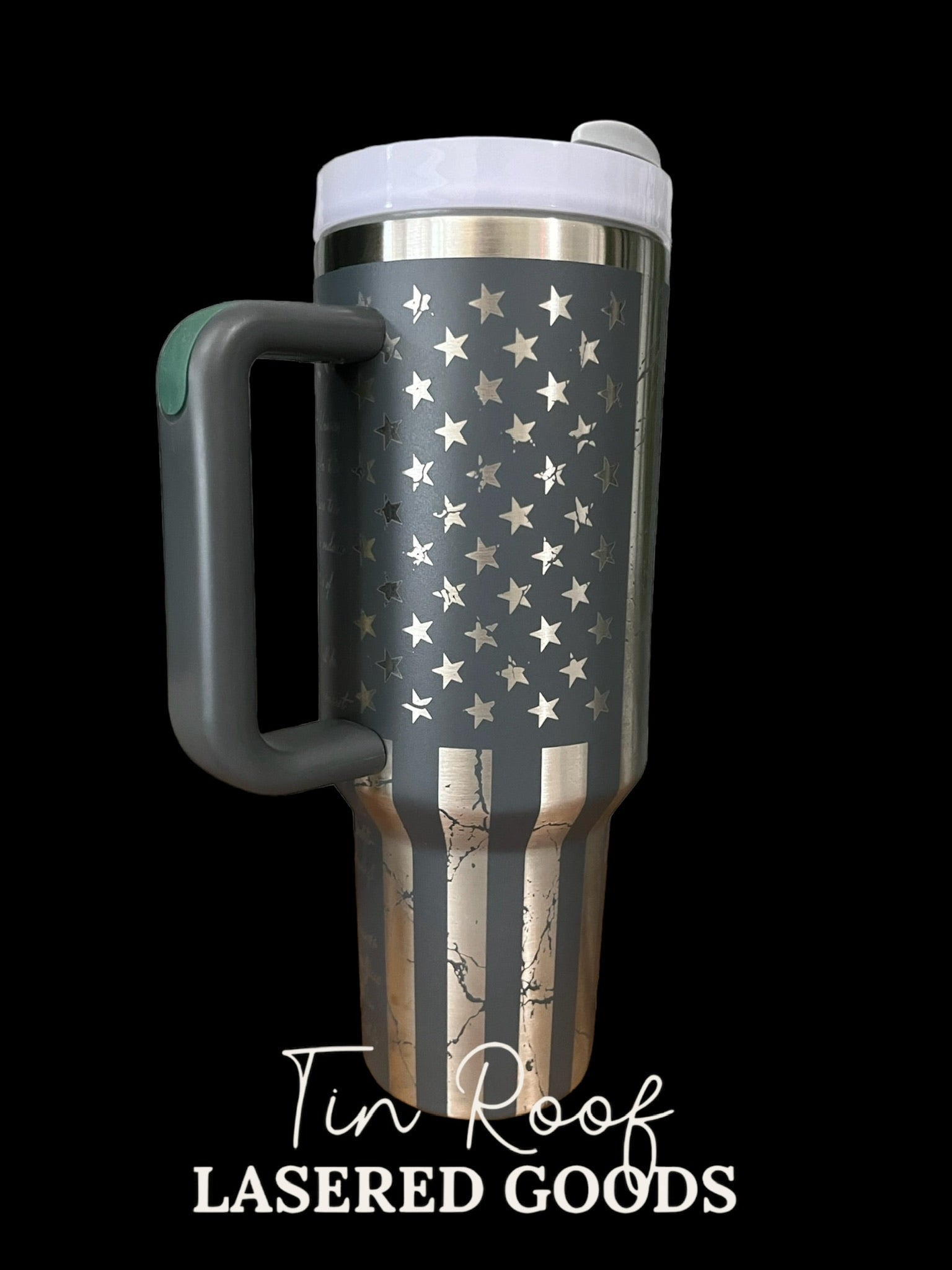 Fireman Engraved Tumbler