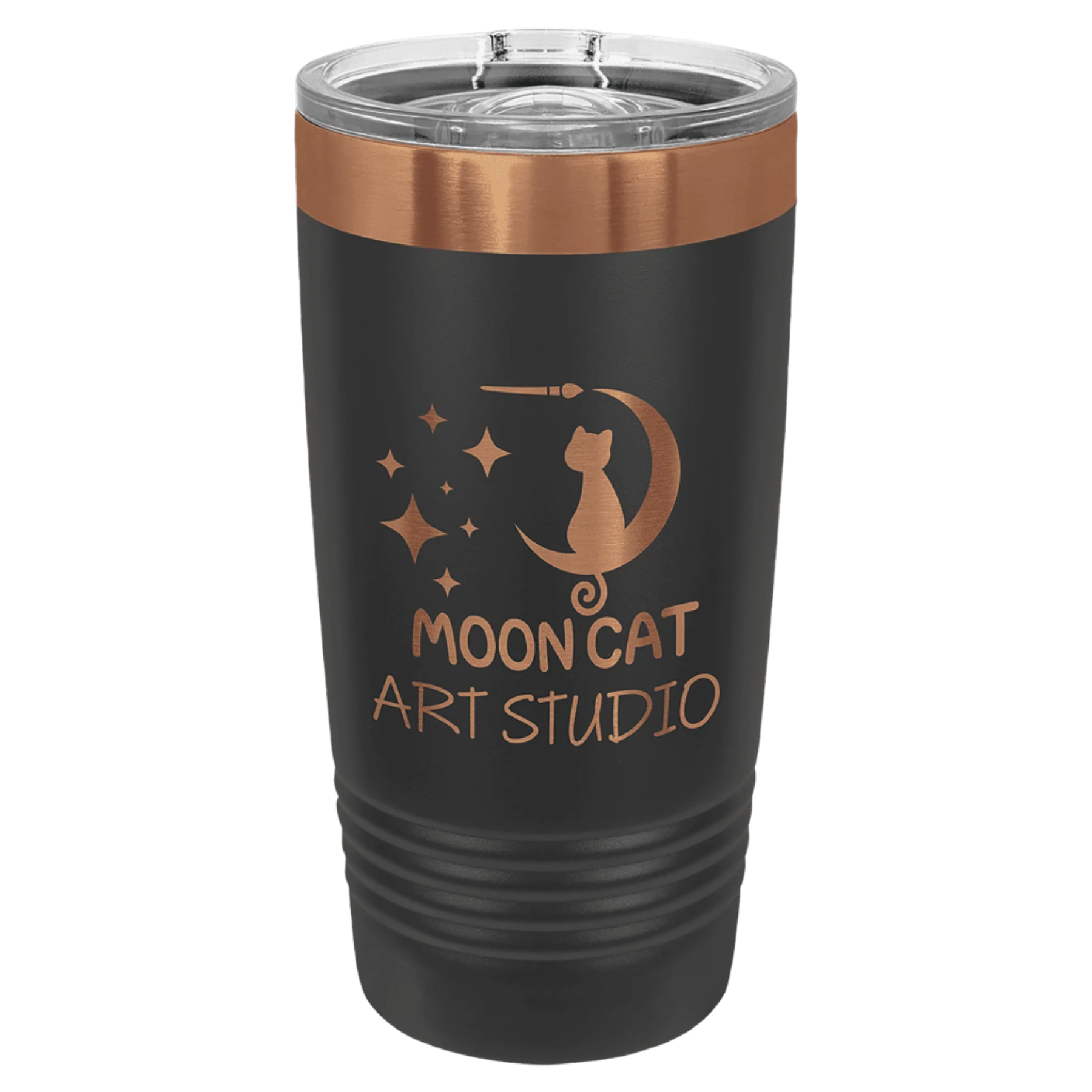 20oz Tumbler with Rose Gold Accents