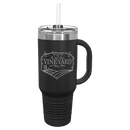 40oz Tumbler with Lid & Straw