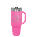40oz Tumbler with Lid & Straw