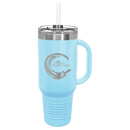 40oz Tumbler with Lid & Straw
