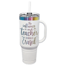40oz Tumbler with Lid & Straw