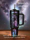 Load image into Gallery viewer, Celestial Cat Engraved Tumbler
