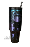 Load image into Gallery viewer, Celestial Cat Engraved Tumbler
