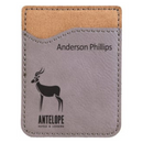 Leatherette Phone Wallet